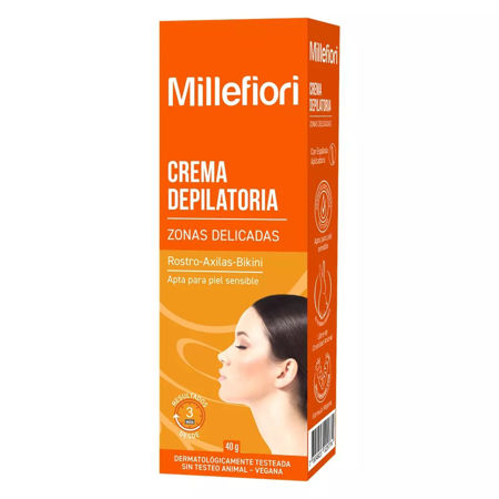 Imagen de Crema Depilatoria Zonas Delicadas Millefiori 40 g