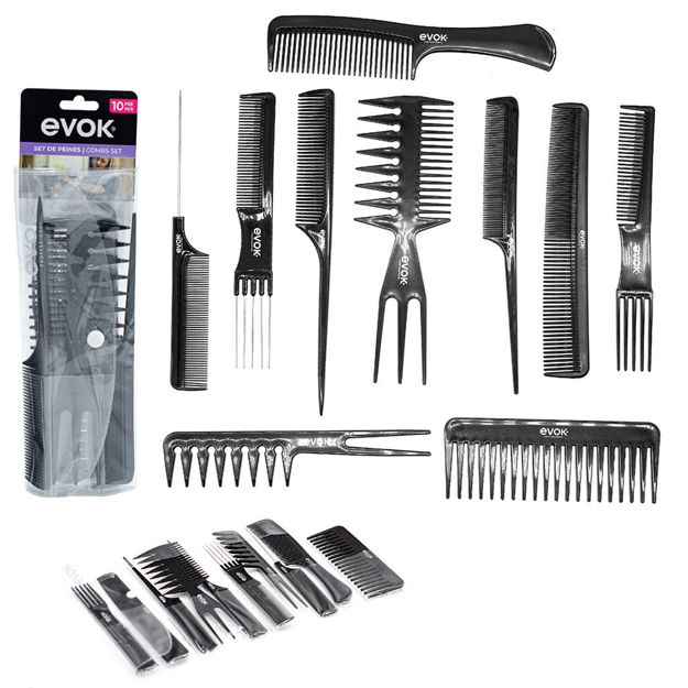 Imagen de Set de Peines Evok 10 unidades