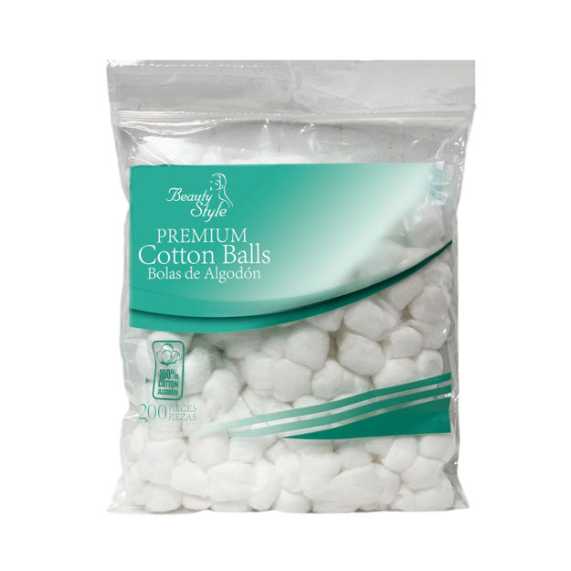 Imagen de Bolas de Algodon Beauty Style 200 unidades