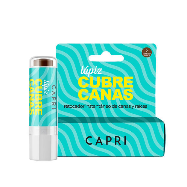 Imagen de Lápiz Cubre Canas Capri Nº2 Castaño Oscuro