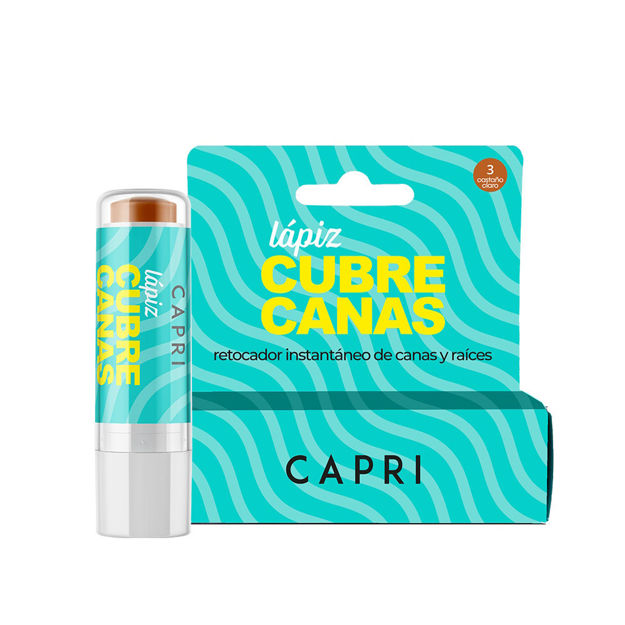 Imagen de Lápiz Cubre Canas Capri Nº3 Castaño Claro