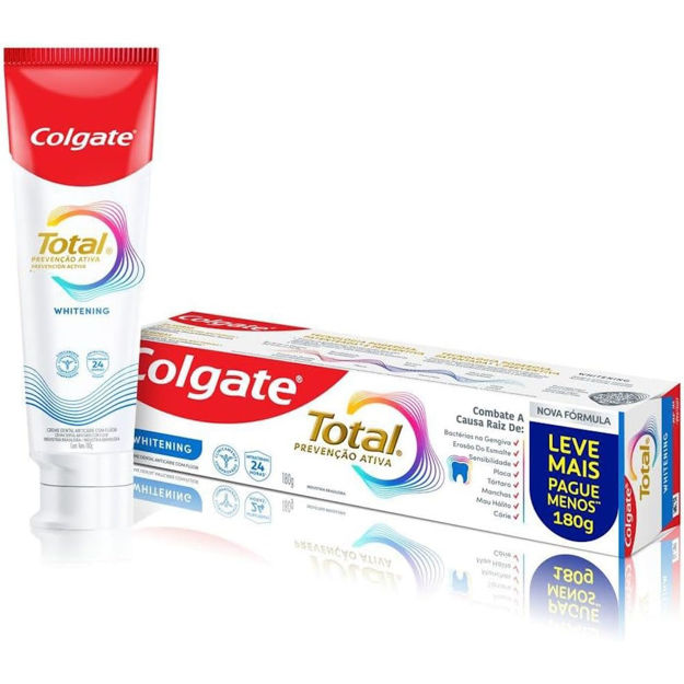 Imagen de Crema Dental Colgate Total Whitening 180 g