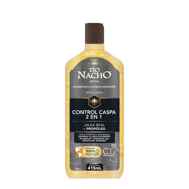Imagen de Shampoo Acondicionador Tío Nacho Control Caspa 415 ml
