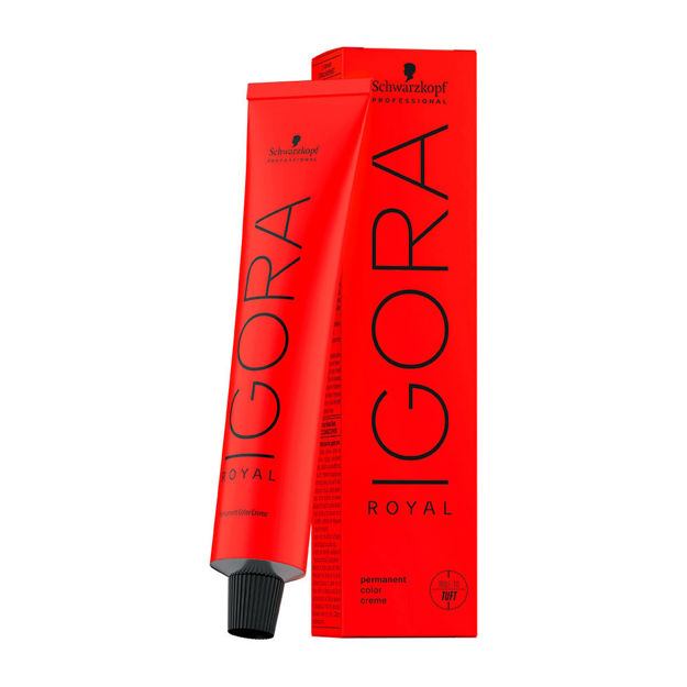 Imagen de Tinta Igora Royal 60 ml N°7.77 Rubio Medio Cobrizo Intenso