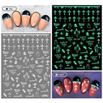 Imagen de Stickers para Uñas Beauty Style Halloween DH-255