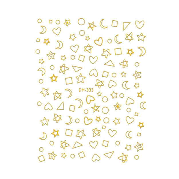 Imagen de Stickers para Uñas Beauty Style DH-333