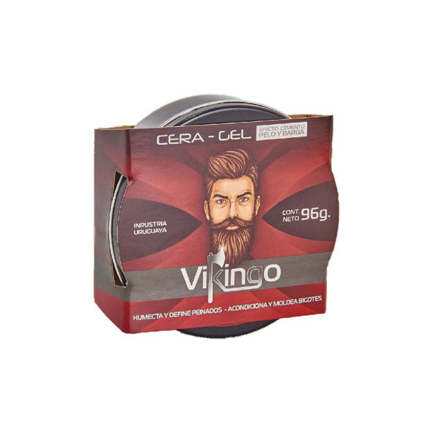 Imagen de Cera Gel Efecto Cemento Vikingo 96 g