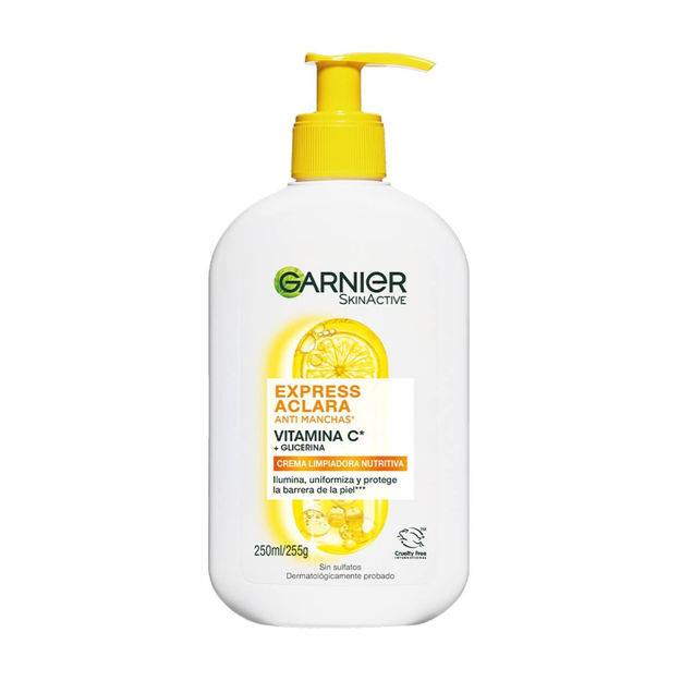Imagen de Crema Limpiadora Nutritiva Garnier Vitamina C 250 ml