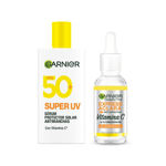 Imagen de Garnier Protector Solar Facial + Serum Express Aclara