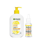 Imagen de Garnier Express Aclara Crema Limpiadora Facial + Serum