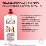 Imagen de Crema para Peinar Elvive 3 en 1 Reparacion Total 5 500 ml
