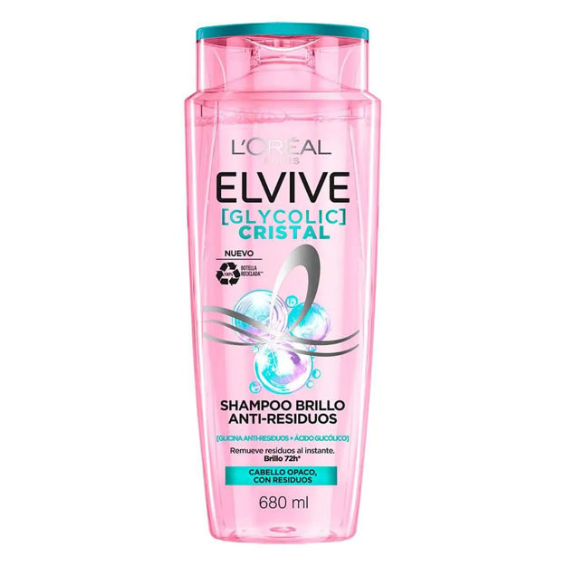 Imagen de Shampoo Elvive Glycolic Cristal 680 ml