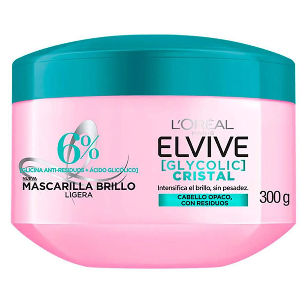 Imagen de Mascarilla Elvive Glycolic Cristal 300 g