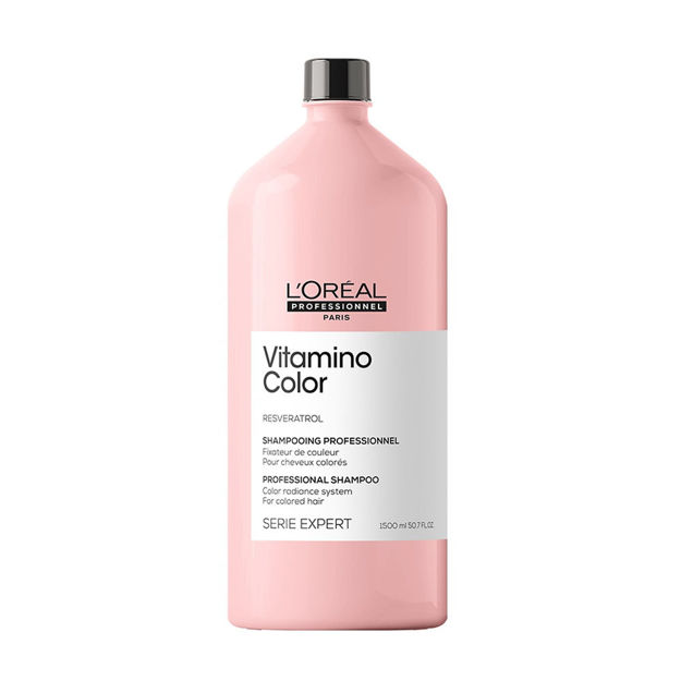 Imagen de Shampoo Vitamino Color Cabello Teñido Loreal Pro 1500 ml