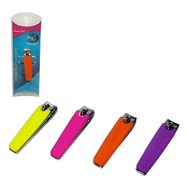 Imagen de Corta Uñas Mediano Mango de Silicona Beauty Style 1 unidad