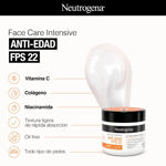 Imagen de Neutrogena Crema Antiedad FPS 22 100 g