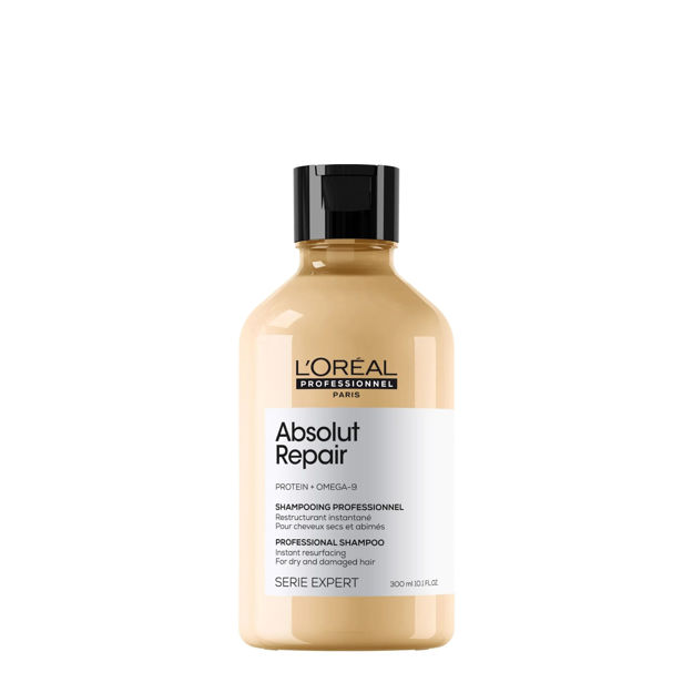 Imagen de Shampoo Reparador Absolut Repair Gold Loreal Pro 300 ml