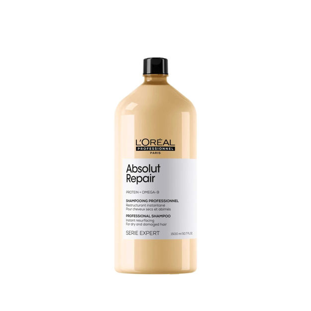 Imagen de Shampoo Reparador Absolut Repair Gold Loreal Pro 1500 ml