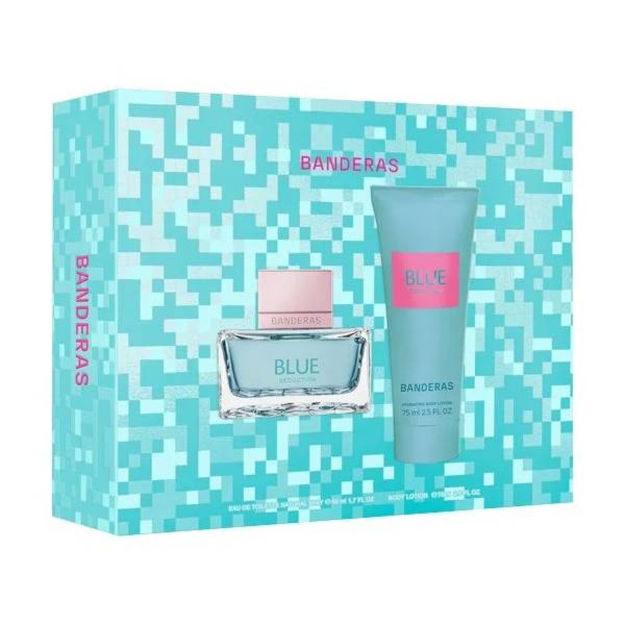 Imagen de Set Banderas Blue Seduction Women Edt 50 ml + Locion