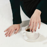 Imagen de Uñas en Gel Hortensia Dashing Diva Pearly Burgundy