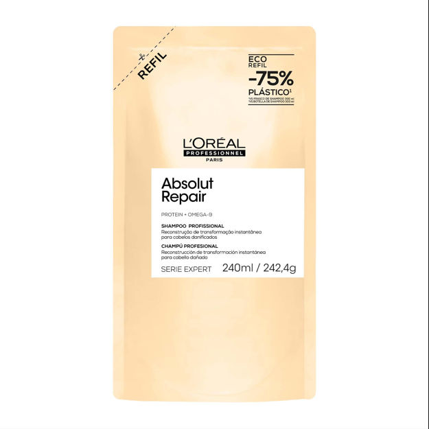 Imagen de Shampoo Refill Absolut Repair Loreal Professionnel 240 ml