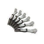 Imagen de Pinzas para el Cabello Beauty Style Colores Surtidos x6