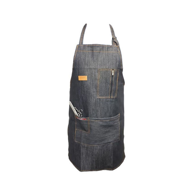 Imagen de Delantal de Barberia Jean Oscuro Beauty Style