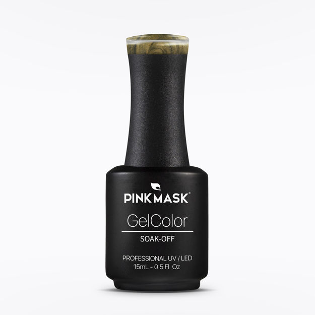 Imagen de Esmalte Semipermanente Pink Mask Gel Color Cat Eye 4