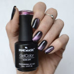 Imagen de Esmalte Semipermanente Pink Mask Gel Color Cat Eye 6