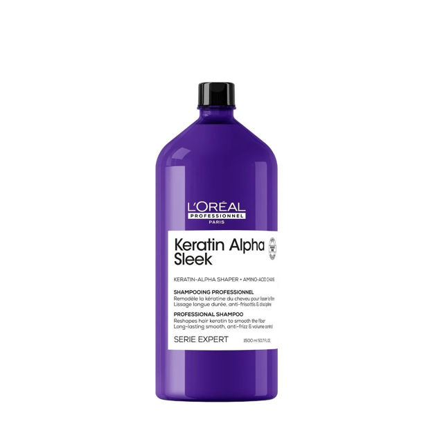 Imagen de Shampoo Keratin Alpha Sleek Loreal Pro 1500 ml