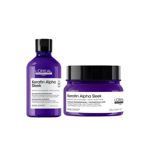 Imagen de Pack Loreal Pro Keratin Alpha Sleek Shampoo + Mascara