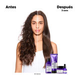 Imagen de Pack Loreal Pro Keratin Alpha Sleek Shampoo + Mascara