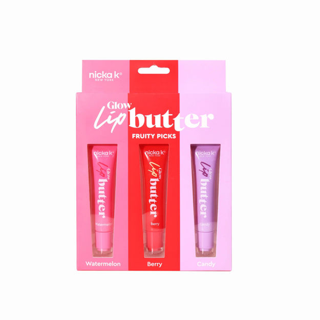 Imagen de Set de Balsamo Labial Nicka K Glow Fruity Picks