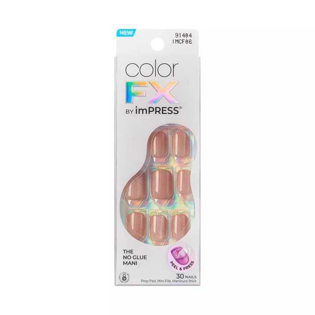 Imagen de Uñas Autoadhesivas Kiss Impress Color FX Starstruck