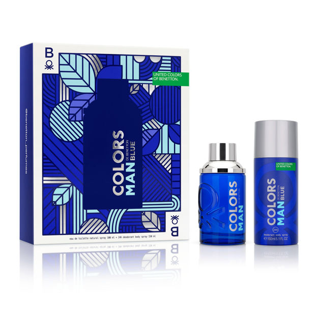 Imagen de Set Benetton Colors Man Blue Edt 100 ml + Deo 150 ml