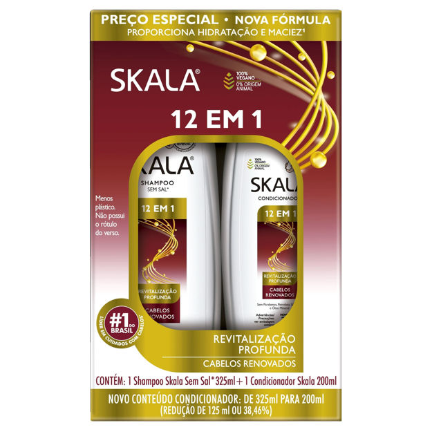 Imagen de Kit Shampoo + Acondicionador Skala 12 en 1