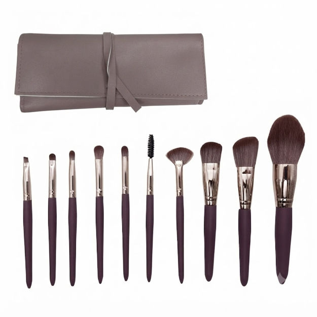 Imagen de Set de Brochas para Maquillaje Beauty Style 10 piezas