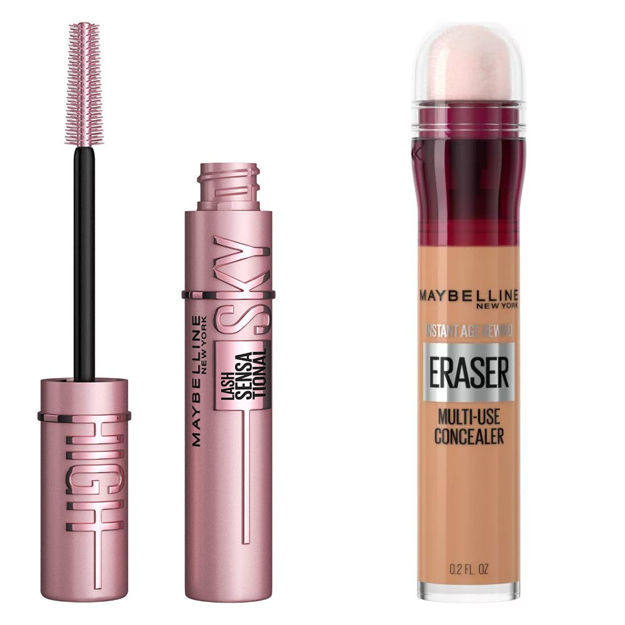 Imagen de Mascara Sky High + Corrector Instant Age 130 Maybelline