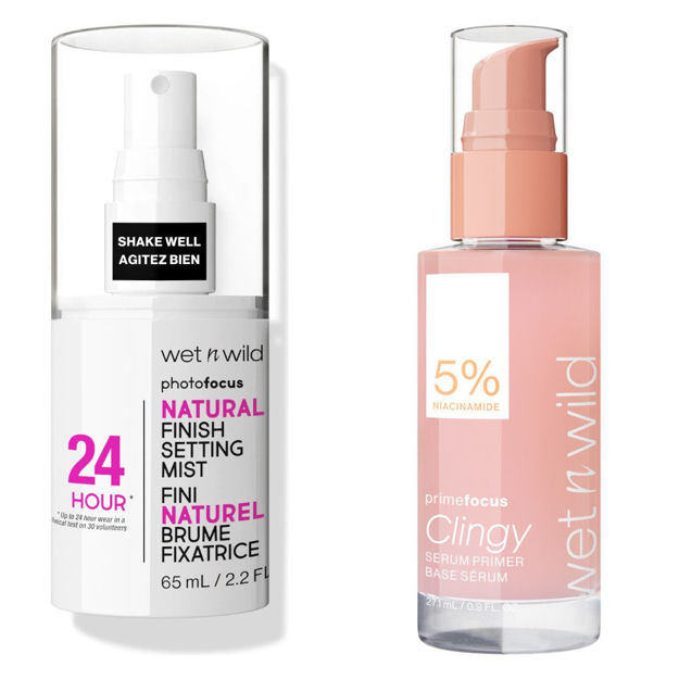 Imagen de Pack Wet N Wild Primer Clingy Serum + Fijador Photo Focus