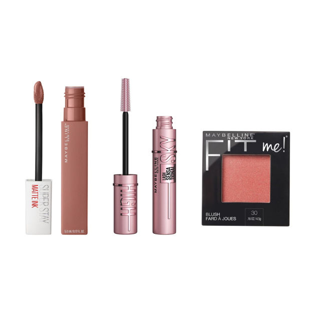 Imagen de Pack Maybelline Rubor + Superstay Matte Ink 30 + Mascara