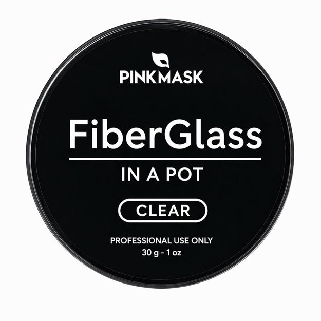 Imagen de Fiber Glass in a Pot Pink Mask Clear