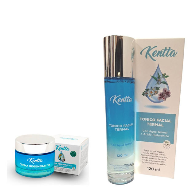 Imagen de Pack Kentta Crema Regenerativa + Tonico Facial Termal